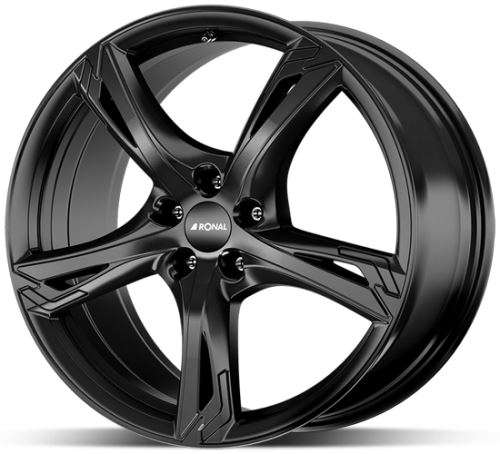 Alu disk Ronal R62 JetBlack 7,5x17 5x108 ET45 černý lesklý