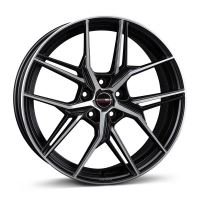 Alu disk Borbet QX 8.5x20, 5x112, 66.5, ET45 black polished matt