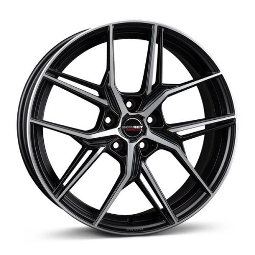 Alu disk Borbet QX 8.5x20, 5x114,3, 72.5, ET45 black polished matt