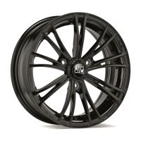Alu disk MSW AVANTGARDE X2 MSW 5.5x15, 3x112, 57.1, ET30 GLOSS BLACK