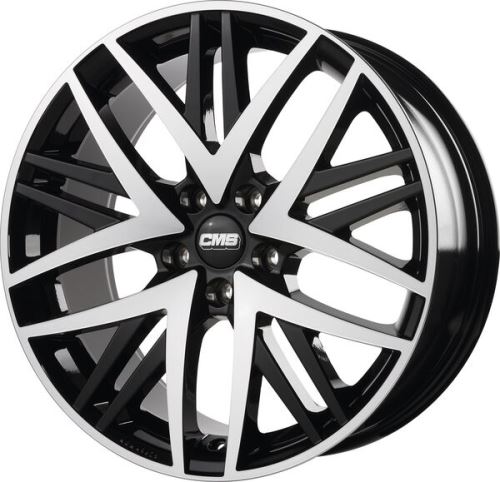 Alu disk CMS B1 8x19, 5x114,3, 67.2, ET45 Diamond Black Gloss