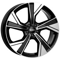 Alu disk MAK MALMOE 8x20, 5x108, 63.4, ET45 BLACK MIRROR
