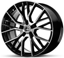 Alu disk Tomason TN23 8,5x19 5x120 ET40 čierny leštený
