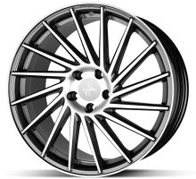 Alu disk Keskin KT17 PFP 8,5x19 5x112 ET45 titánový leštený