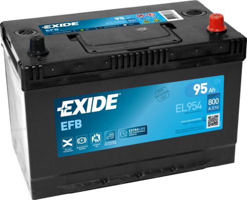 EXIDE Autobatérie Štart-Stop EFB 12V 95Ah 800A, 306x173x222mm