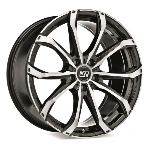 Alu disk MSW AVANTGARDE MSW 30 8x18, 5x112, 66.6, ET43 GLOSS BLACK FULL POLISHED