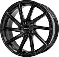 Alu disk Brock B37 8.5x19, 5x120, 65.1, ET50 Schwarz Glanz (SG)