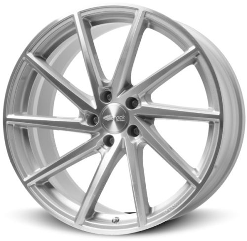 Alu disk Brock B37 8.5x19, 5x120, 72.6, ET38 Kristallsilber Voll-Poliert (KSVP)
