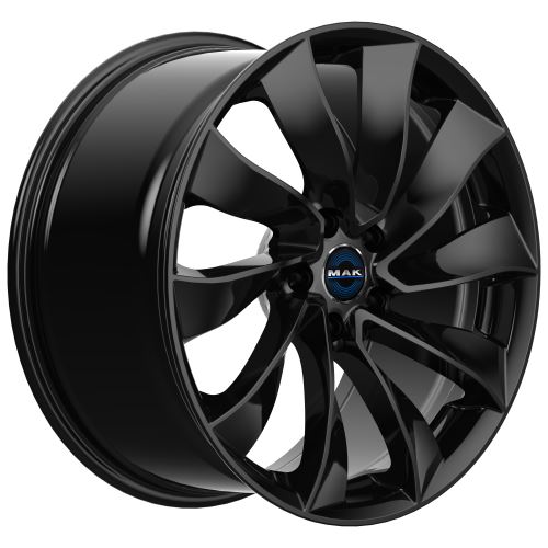 Alu disk MAK SOLAR 9.5x19, 5x114.3, 64.1, ET45 GLOSS BLACK