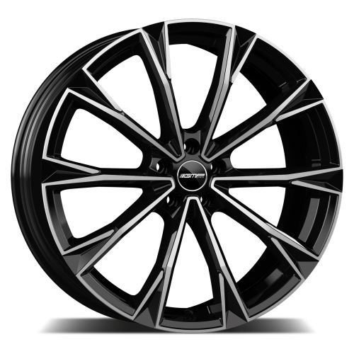 Alu disk GMP Totale 8.5x21, 5x110, 65.1, ET29 Black Diamond