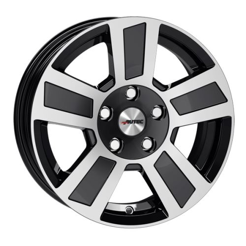 Alu disk AUTEC Tigris 6x15, 5x112, 66.6, ET30 Black polished