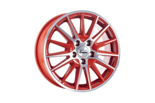Alu disk CMS C23 6x15, 4x108, 65.1, ET23 Diamond Red Gloss