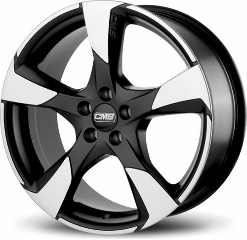 Alu disk CMS C18 7.5x17, 5x112, 66.5, ET48 Diamond Matt Black