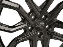 Alu disk MSW URBAN CROSS MSW 41 10.5x20, 5x112, 73, ET40 GLOSS BLACK (5)
