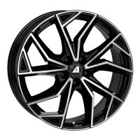 Alu disk ALUTEC ADX2 7.5x18, 5x114,3, 67.1, ET50 diamant-schwarz frontpoliert