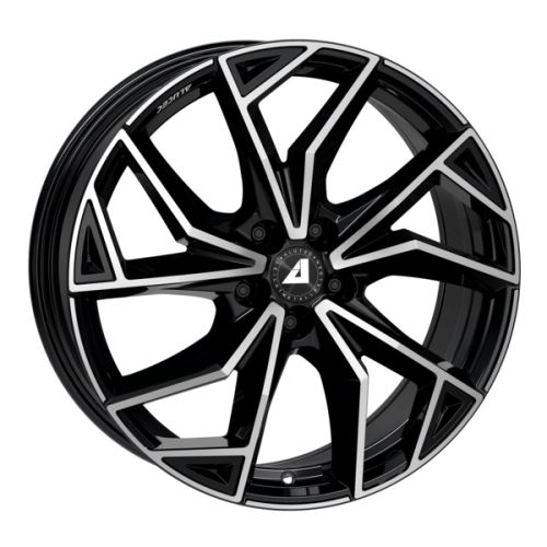 Alu disk ALUTEC ADX2 7.5x18, 5x114,3, 67.1, ET50 diamant-schwarz frontpoliert