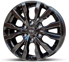 Alu disk Platin P86 FullBlack 6 6,5x16 6x120 ET50 čierny lesklý
