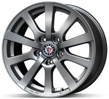 Alu disk Platin P58 Grey 7x16 5x112 ET45 sivý
