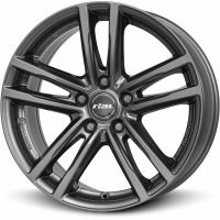 Alu disk RIAL X10 7.5x17, 5x120, 72.6, ET43 metal-grey