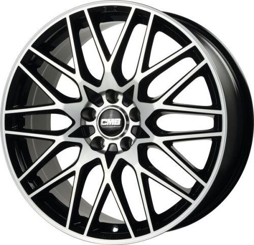 Alu disk CMS C25 8x19, 5x112, 57.1, ET50 Diamond Black Gloss