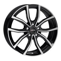 Alu disk AUTEC Vidron 7x17, 5x108, 65.1, ET42 Black polished Alu disk AUTEC Vidron 7x17, 5x108, 65.1, ET42 Black polished