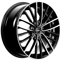 Alu disk MAK CHELSEA 8x19, 5x112, 66.6, ET46 BLACK MIRROR