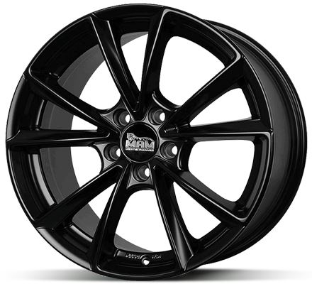 Alu disk MAM A5 FullBlack 8,5x20 5x112 ET45 čierny matný