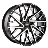 Alu disk OXIGIN 28 Oxmove 9x20, 5x108, 72.6, ET40 black full polish