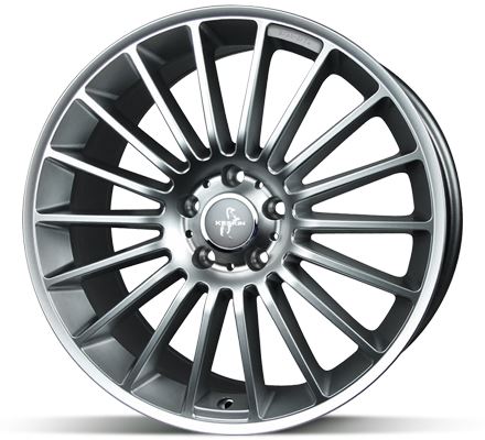 Alu disk Keskin KT15 PP 7x16 5x100 ET38 titánový