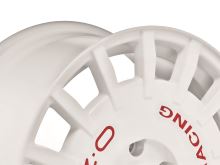 Alu disk OZ SPORT RALLY RACING VAN 7.5x18, 5x160, 65.1, ET48 RACE WHITE RED LETTERING (12)