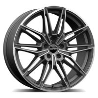 Alu disk GMP Specter 9.5x20, 5x120, 72.6, ET37 Matt Anthracite Diamond