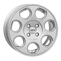 Alu disk AUTEC Yuna 6x15, 4x100, 66.6, ET30 Brilliant silver