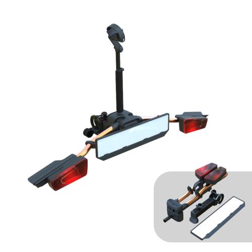 Nosič bicyklov na ťažné zariadenie TMK FLY 01 - black
