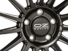 Alu disk OZ SPORT SUPERTURISMO LM 8x18, 5x114,3, 75, ET45 MATT BLACK SILVER LETTERING (5)