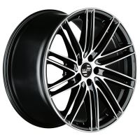Alu disk MAK LEIPZIG 9.5x21, 5x130, 71.6, ET60 BLACK MIRROR