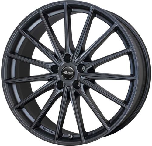 Alu disk Brock B43 10x20, 5x130, 66.6, ET39 Cosmic Grey Matt (CGM)