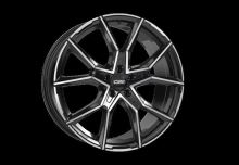 Alu disk CMS C33 8x18, 5x114,3, 67.2R, ET37 Diamond Black Gloss