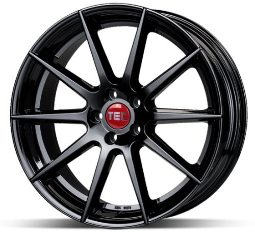 Alu disk TEC GT7 FullBlack 9x21 5x120 ET40 čierny lesklý