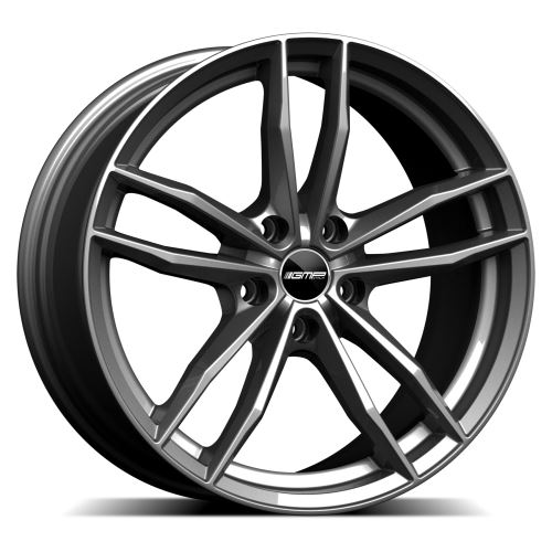 Alu disk GMP Swan 8.5x20, 5x112, 66.6, ET30 Glossy Anthracite