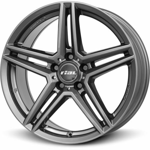 Alu disk RIAL M10 6.5x16, 5x112, 66.5, ET44 metal-grey