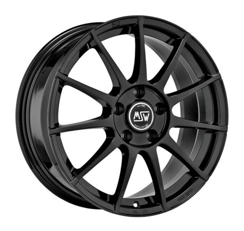Alu disk MSW ALL SEASON MSW 85 8.5x19, 5x112, 66.6, ET38 GLOSS BLACK