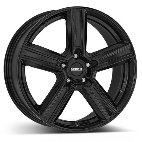 Alu disk DEZENT KG black 9x19, 5x112, 66.6, ET60.5 Black