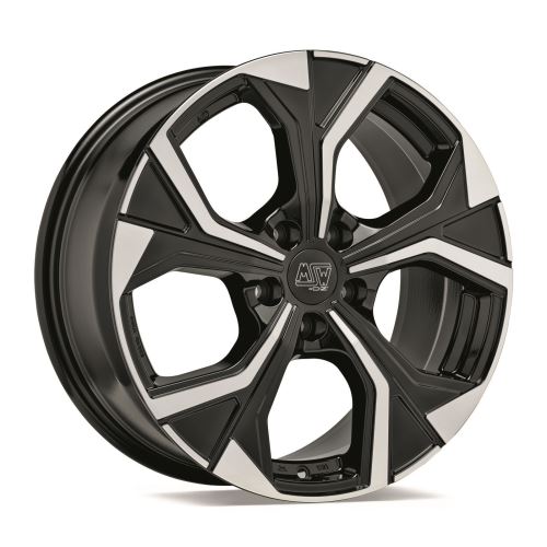 Alu disk MSW URBAN CROSS MSW 43 8x18, 5x108, 73, ET45 GLOSS BLACK FULL POLISHED