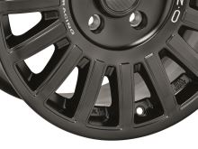 Alu disk OZ Perform. SUV-Offroad RALLY RAID 8x17, 5x127, 71.6, ET0 MATT BLACK SILVER LETTERING (5)