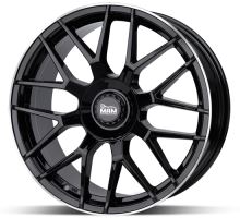 Alu disk MAM GT1 BLP 8,5x19 5x112 ET45 čierny leštený
