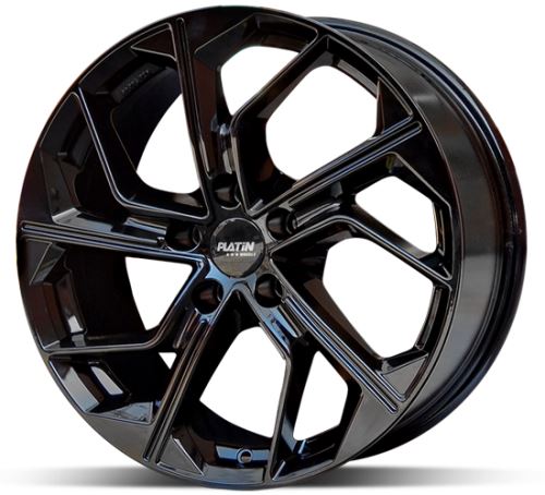 Alu disk Platin P116 FullBlack 8x18 5x112 ET35 čierny