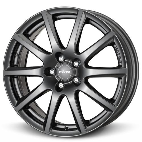 Alu disk RIAL MILANO 6x15, 5x100, 57.1, ET29 titanium