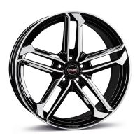 Alu disk Borbet ATX 8.5x19, 5x112, 66.5, ET25 black polished glossy