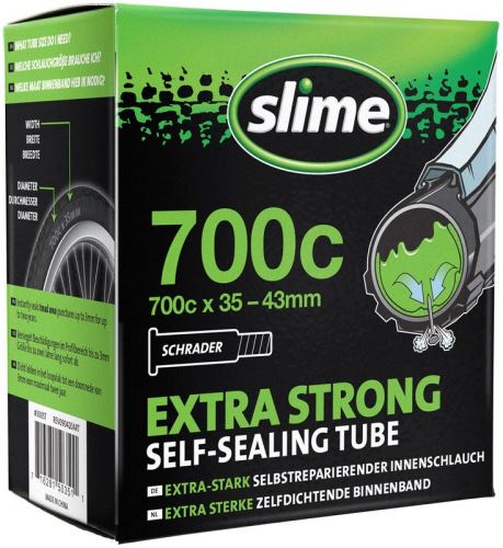 Duša Slime Standard – 700 x 35-43, schrader ventil
