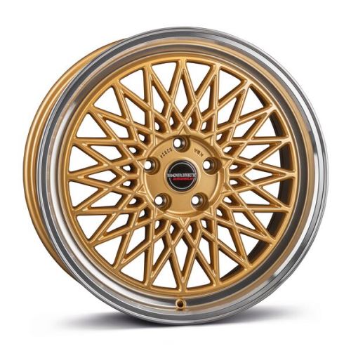 Alu disk Borbet B 8.5x19, 5x112, 66.5, ET45 gold rim polished